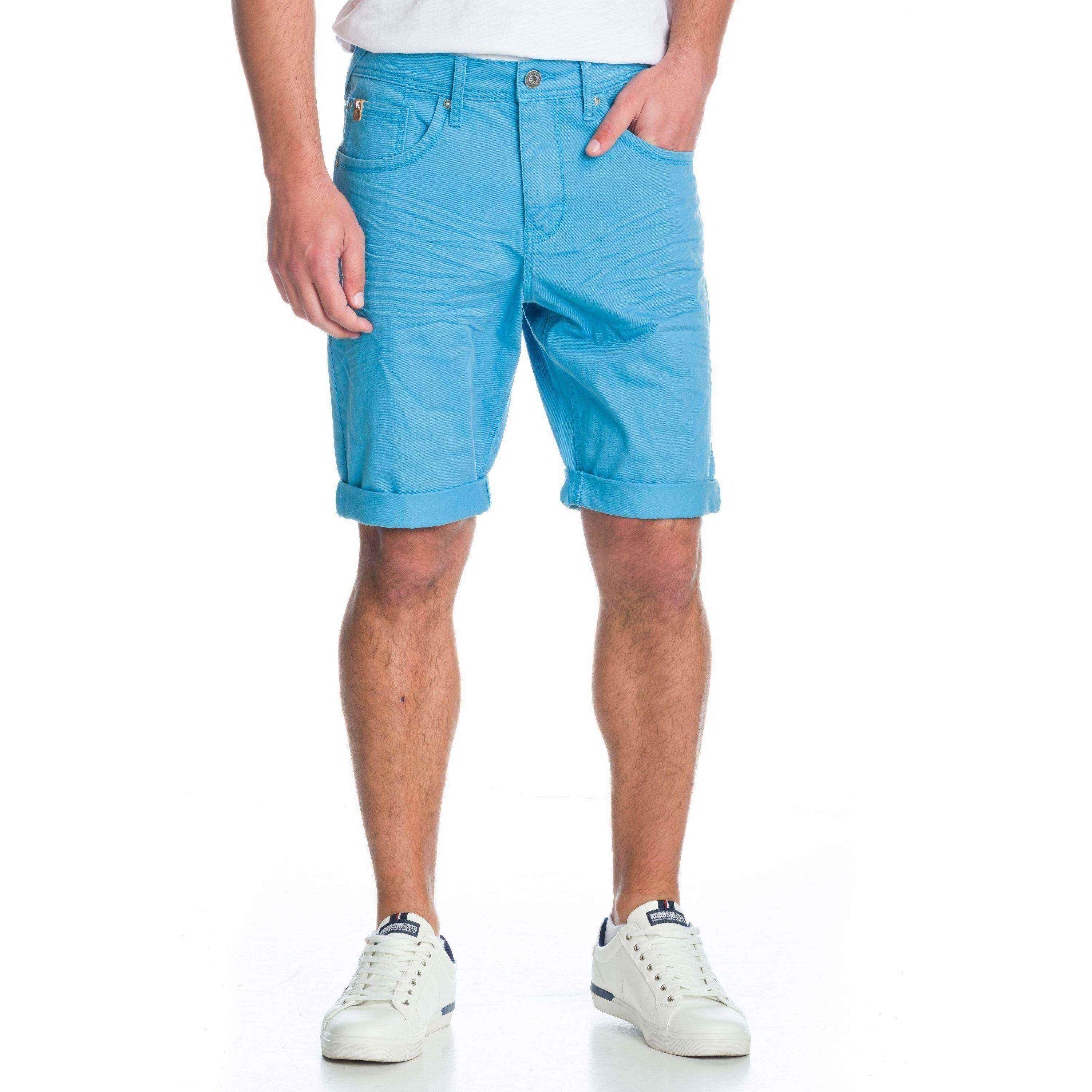Bermuda Hombre Algodón Stretch con Vuelta – Koroshi 1911PS01
