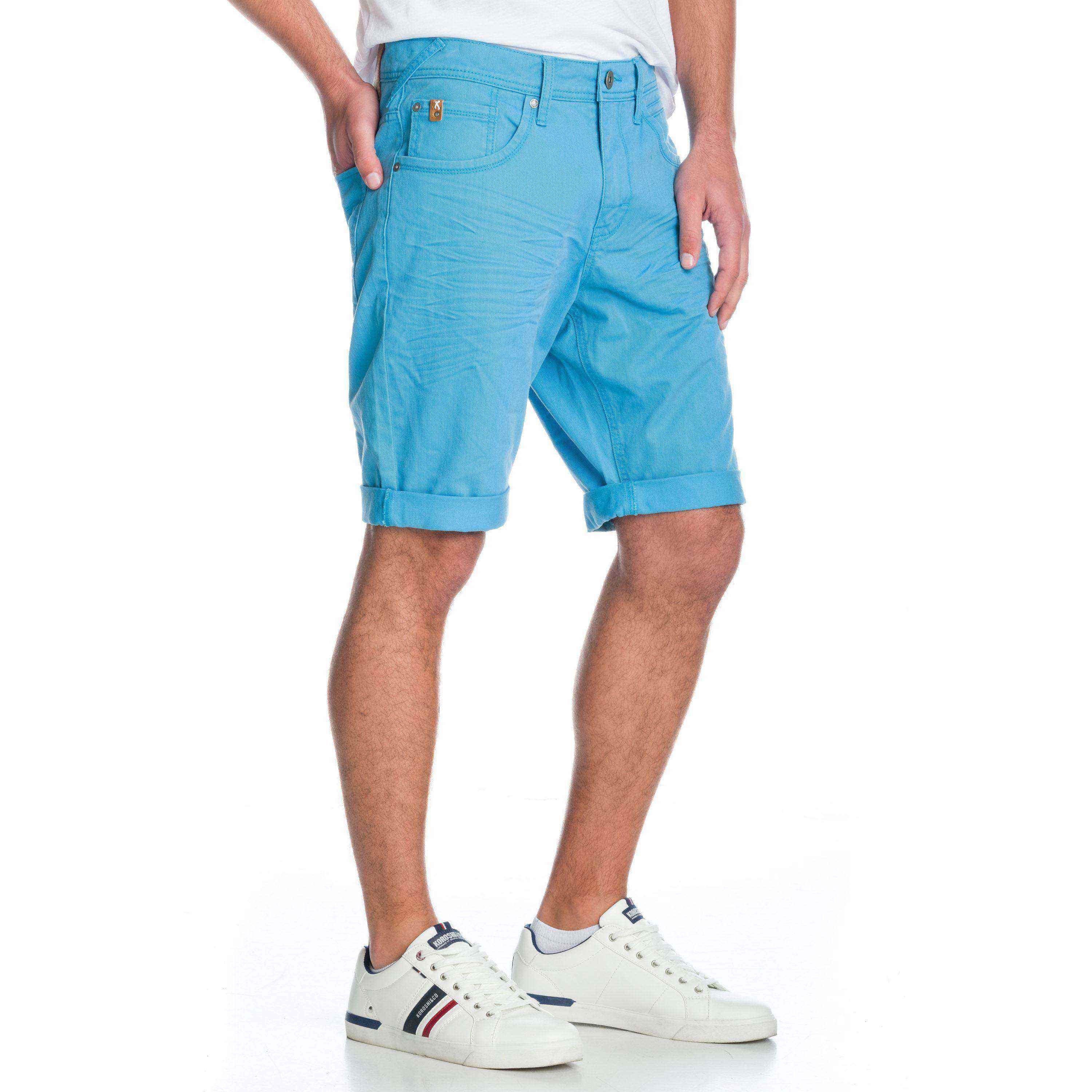 Bermuda Hombre Algodón Stretch con Vuelta – Koroshi 1911PS01