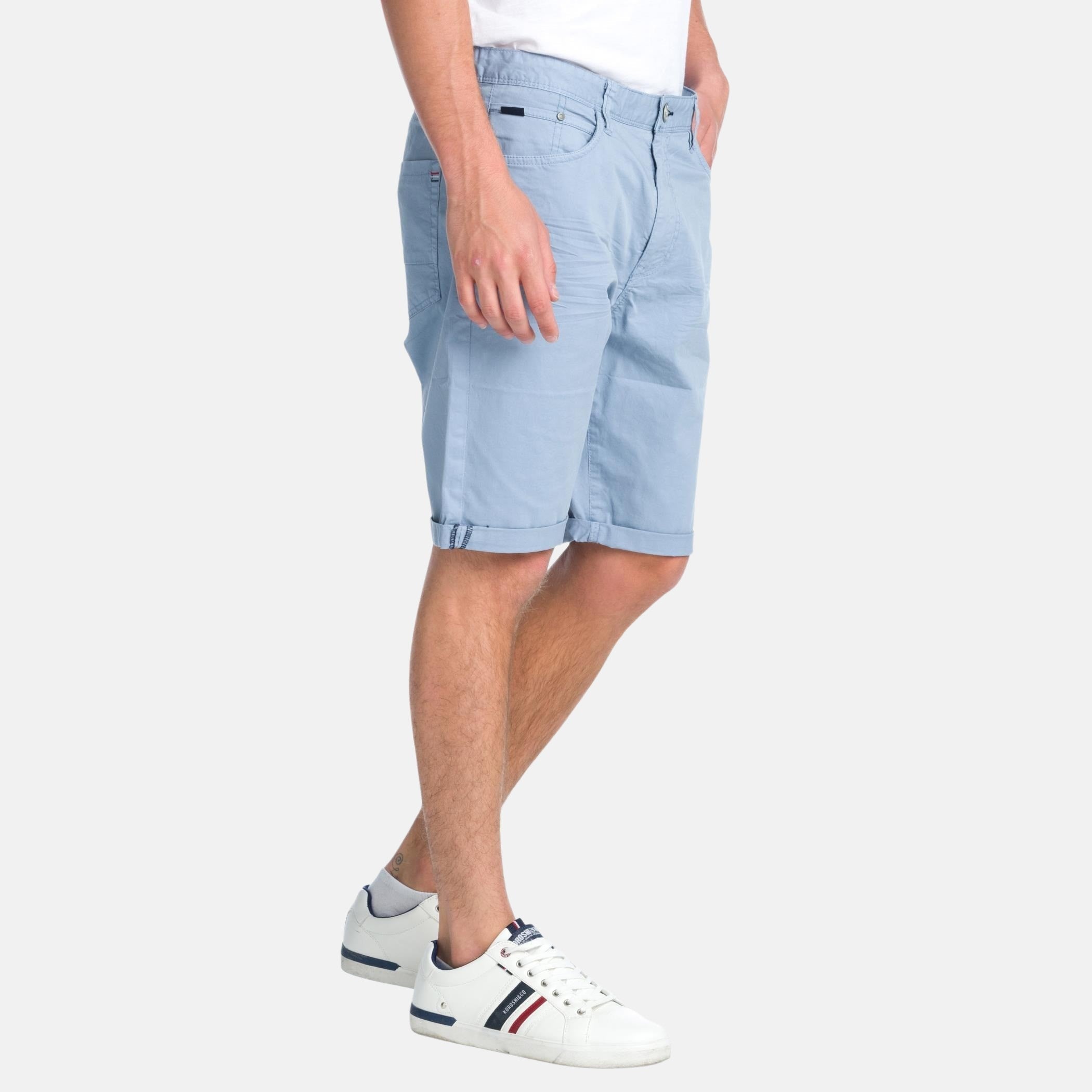 Bermuda Hombre Chino Stretch con Dobladillo – Koroshi 1911PS04