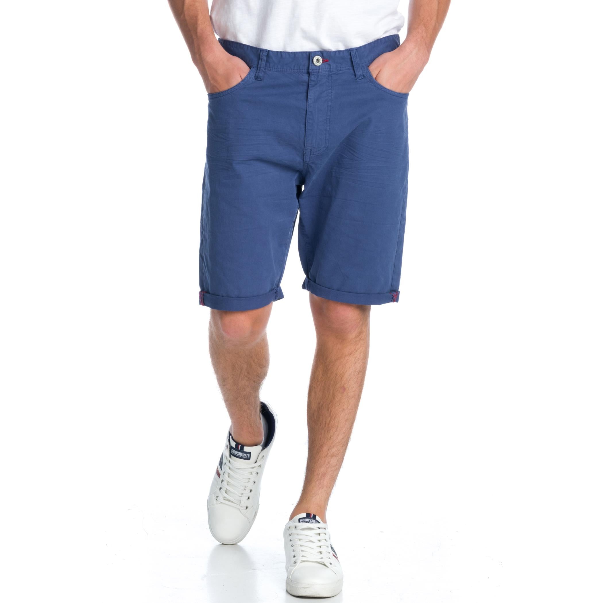 Bermuda Hombre Chino Stretch con Dobladillo – Koroshi 1911PS04