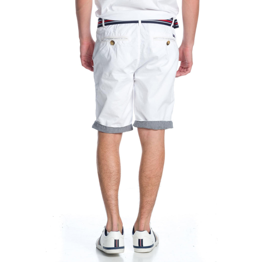 Bermuda Hombre Chino con Cinturón Marinero – Koroshi 1911PS05