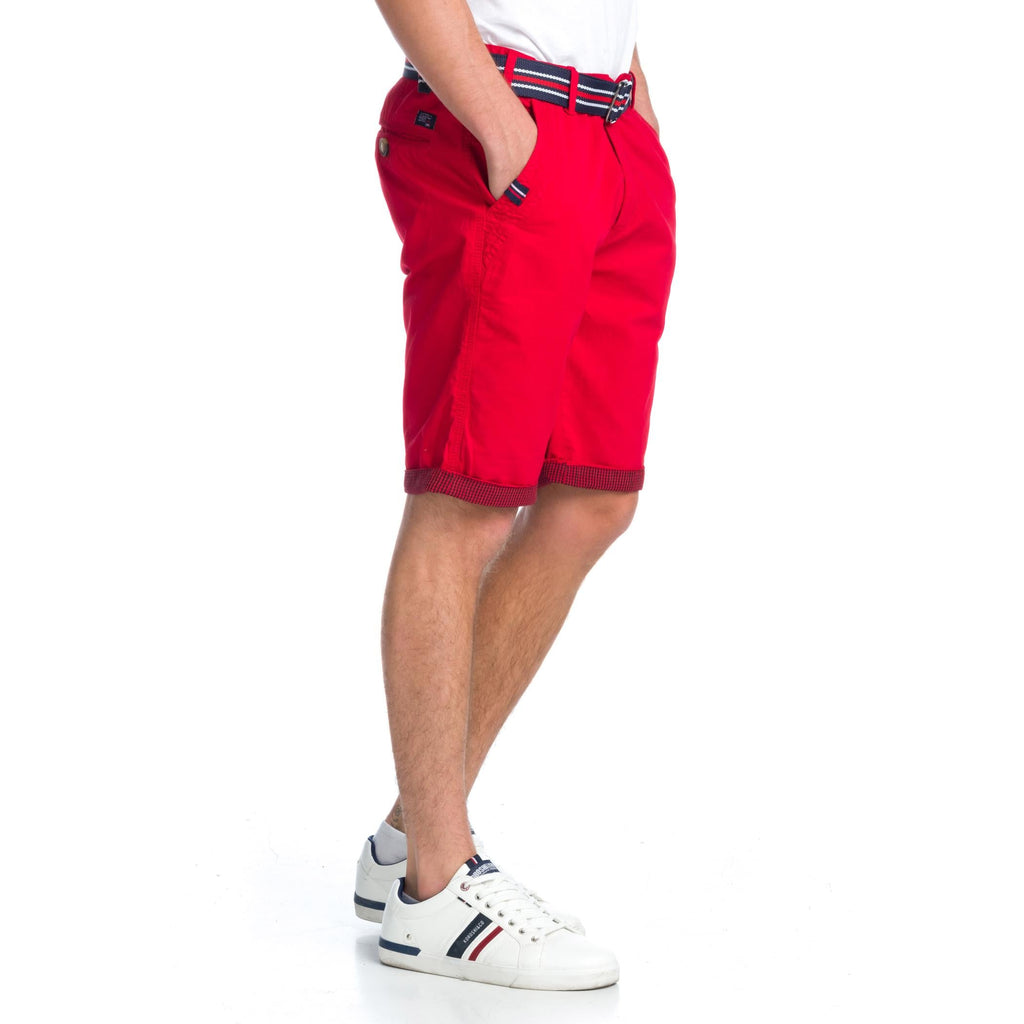 Bermuda Hombre Chino con Cinturón Marinero – Koroshi 1911PS05