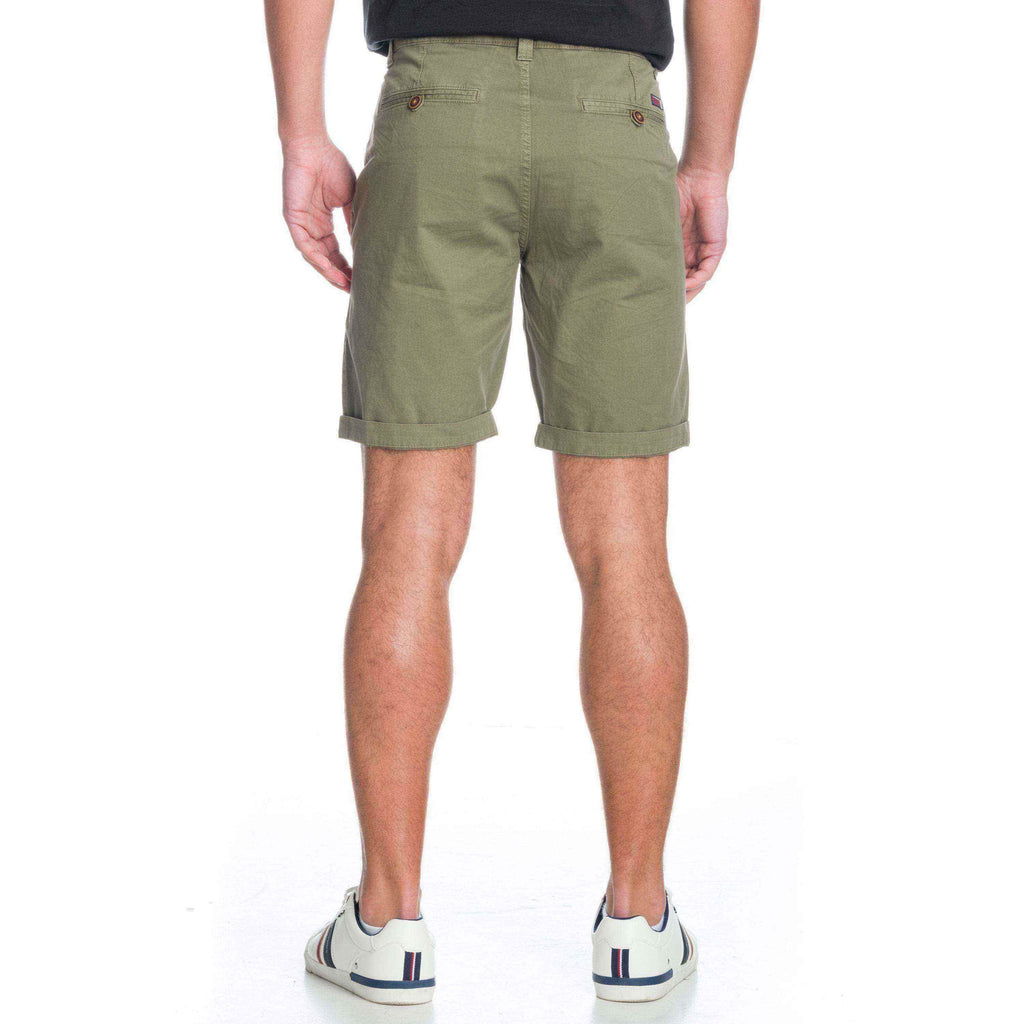 Bermuda Hombre Básica Algodón 4 Bolsillos Dobladillo – Koroshi 1911PS06