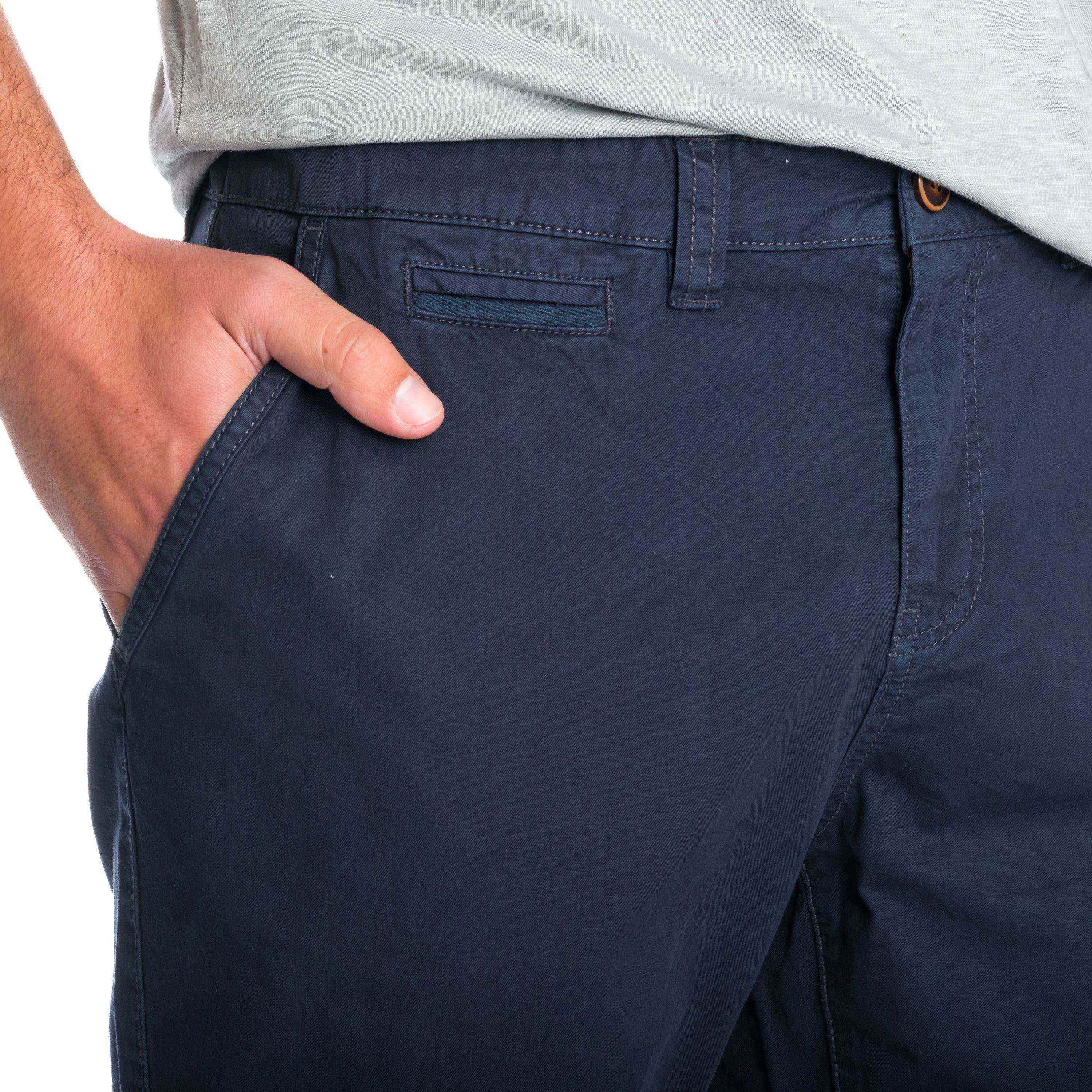 Bermuda Hombre Básica Algodón 4 Bolsillos Dobladillo – Koroshi 1911PS06