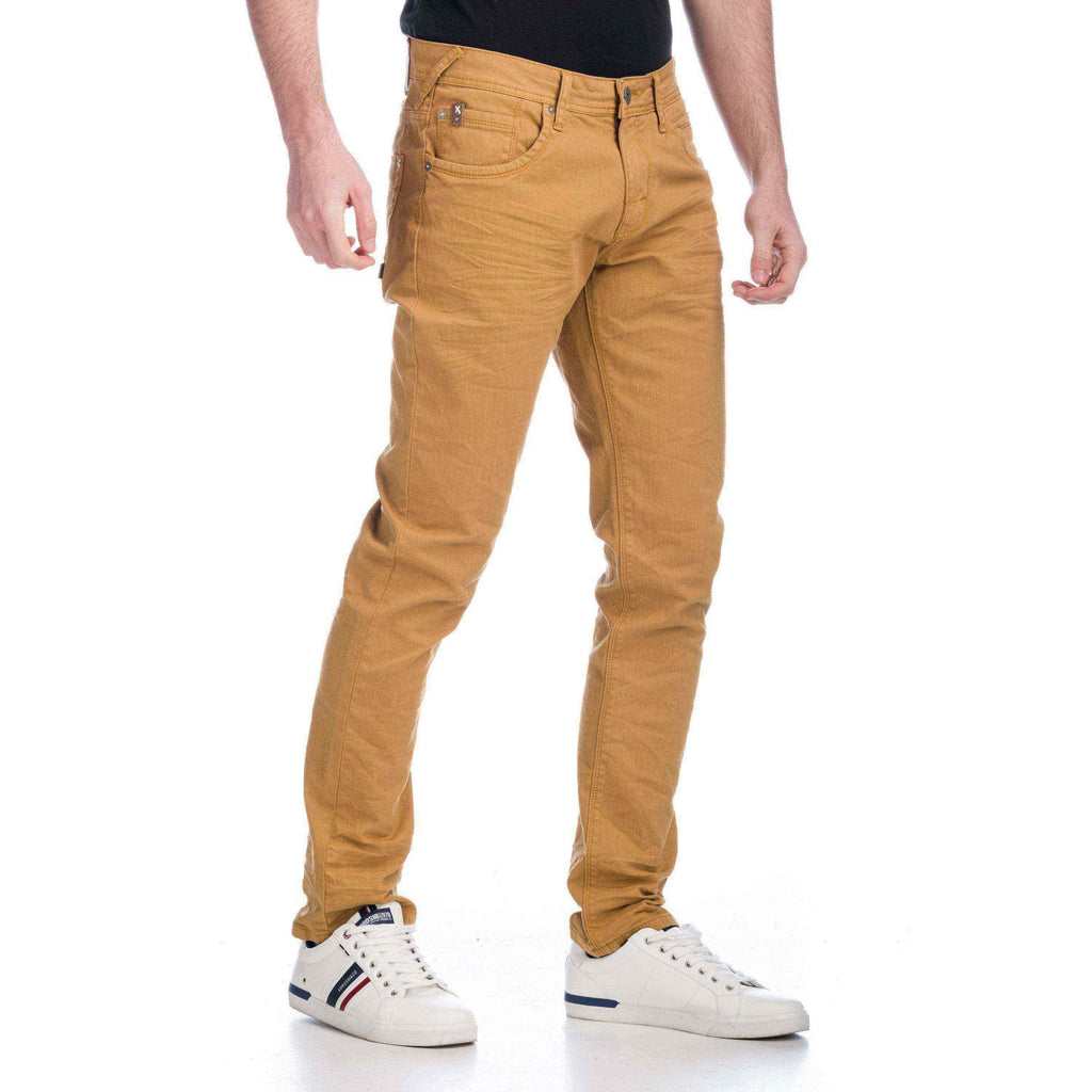 Pantalón Denim de Color Hombre Stretch Regular – Koroshi 1911PT01