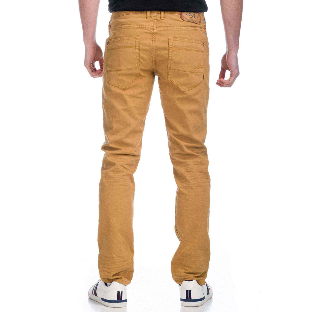 Pantalón Denim de Color Hombre Stretch Regular – Koroshi 1911PT01