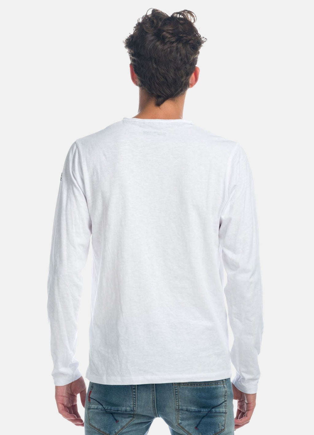 Camiseta Manga Larga Hombre Cuello Panadero – Koroshi 1921ML11