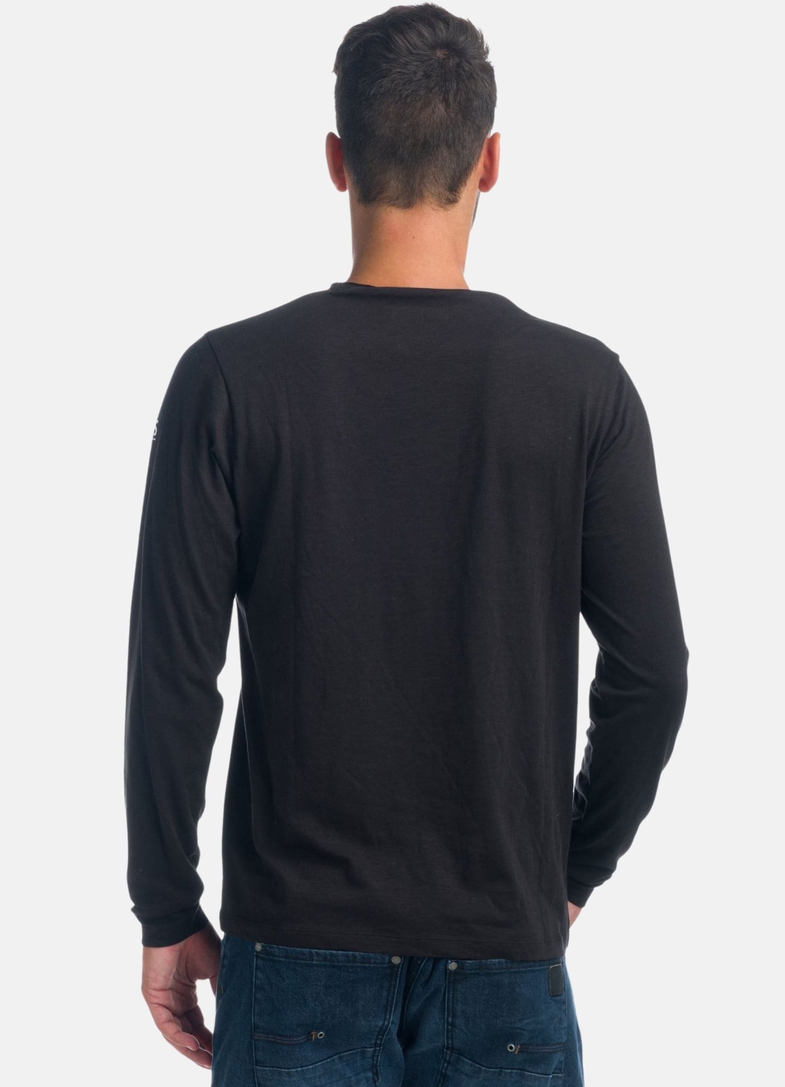 Camiseta Manga Larga Hombre Cuello Panadero – Koroshi 1921ML11