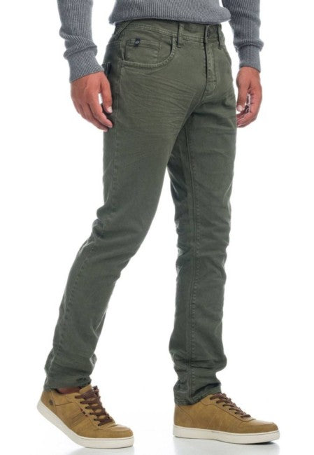 Pantalón 5 Bolsillos Hombre Twill Elástico Straight Regular – Koroshi 1921PT01