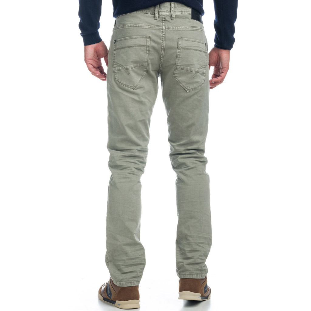 Pantalón 5 Bolsillos Hombre Twill Elástico Straight Regular – Koroshi 1921PT01