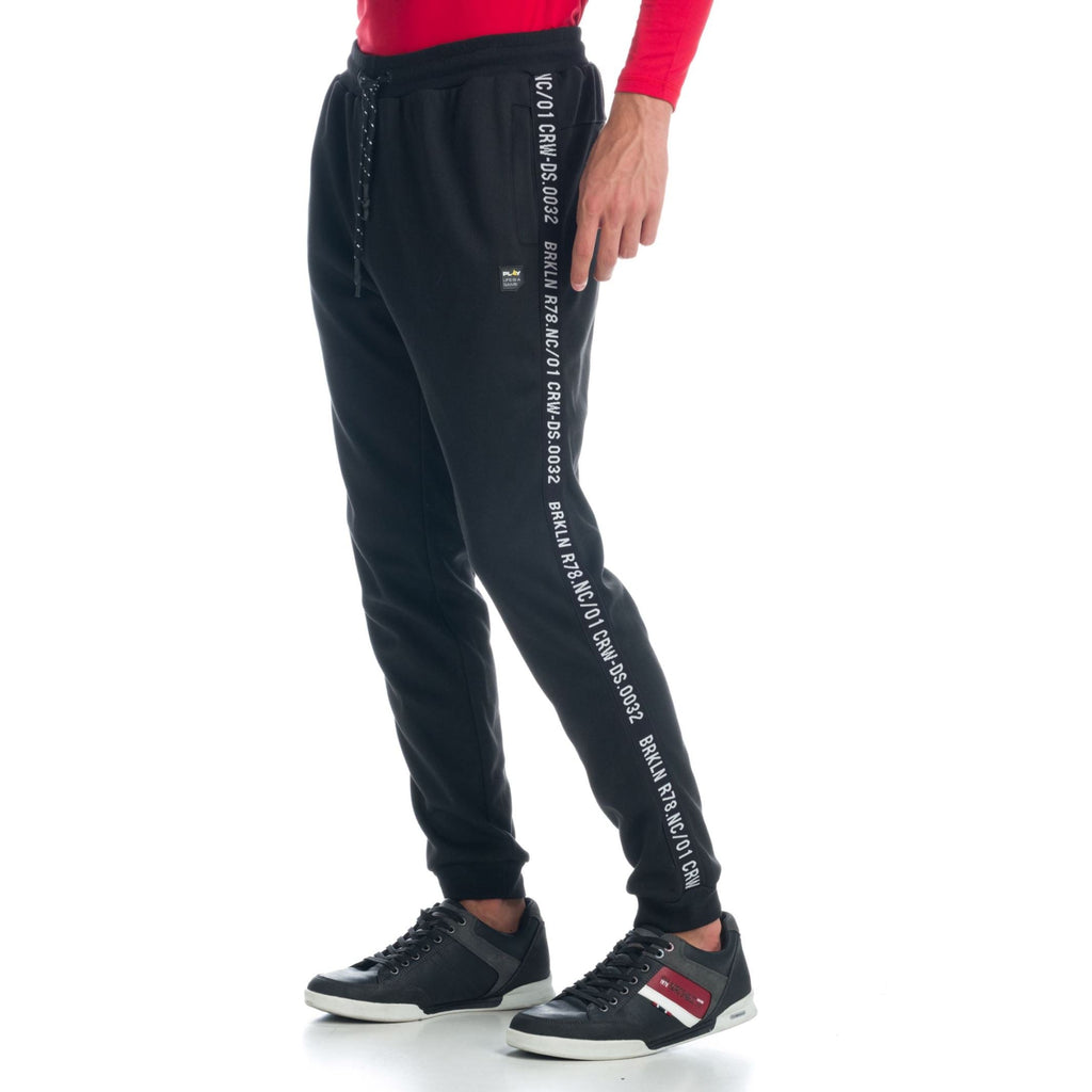 Pantalón Jogger Hombre Felpa Cinta Logo – Koroshi 1921PT95