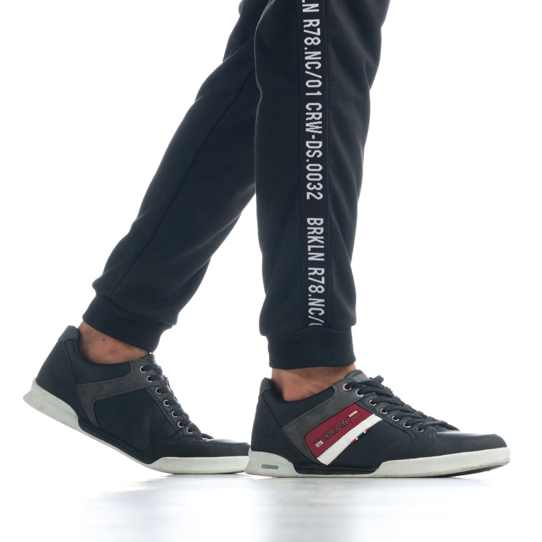 Pantalón Jogger Hombre Felpa Cinta Logo – Koroshi 1921PT95