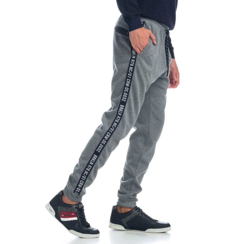 Pantalón Jogger Hombre Felpa Cinta Logo – Koroshi 1921PT95