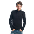 Jersey Punto Canalé Hombre Cuello con Cremallera – Koroshi 1921TR07