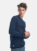 Jersey de Punto Canalé Hombre Texto en Relieve – Koroshi 1921TR26