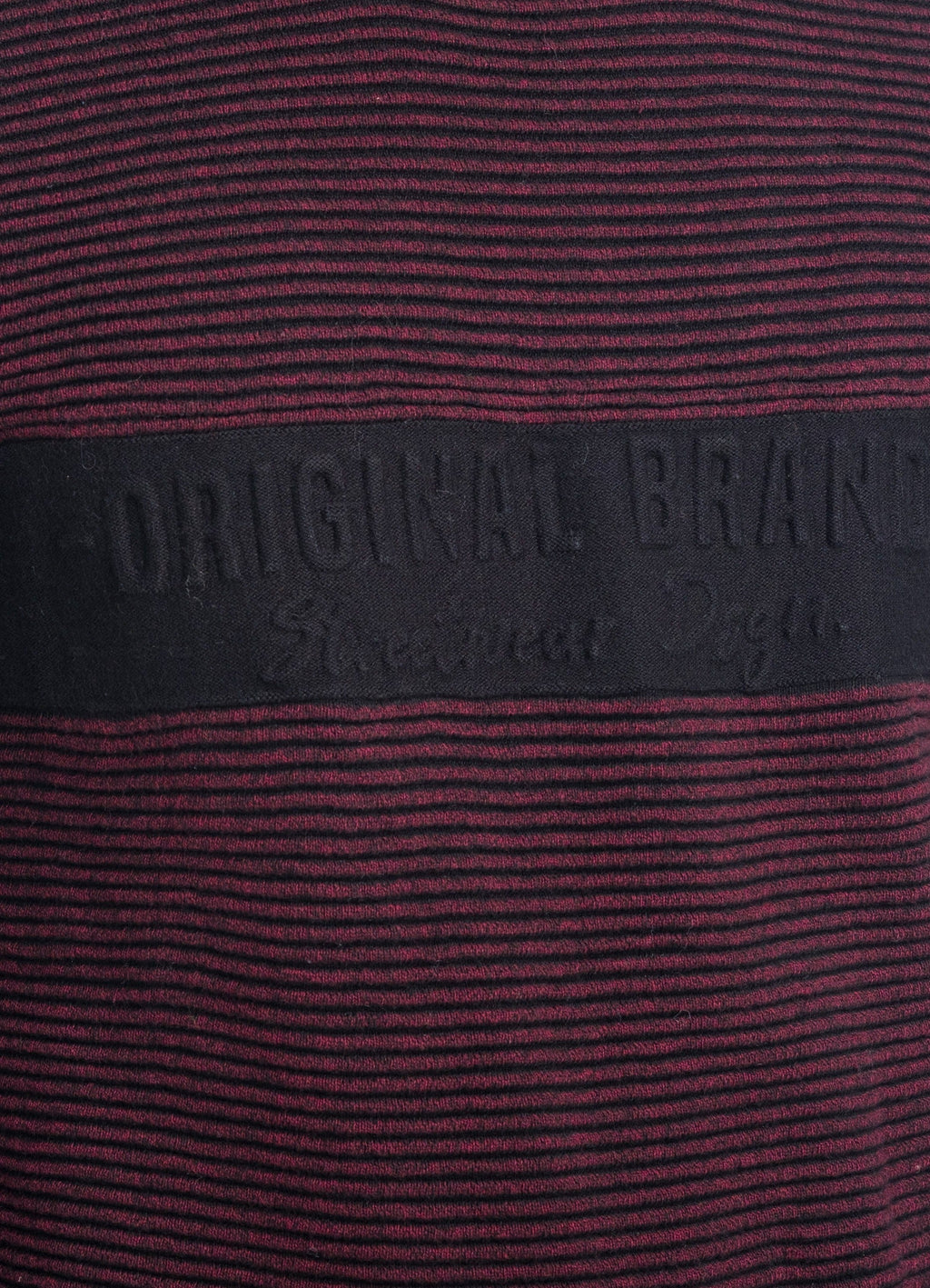 Jersey de Punto Canalé Hombre Texto en Relieve – Koroshi 1921TR26