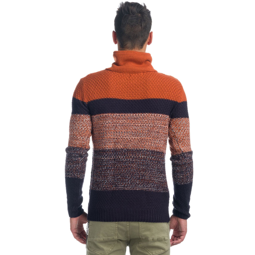 Jersey de Punto Hombre Cuello Cruzado con Cordón – Koroshi 1921TR30