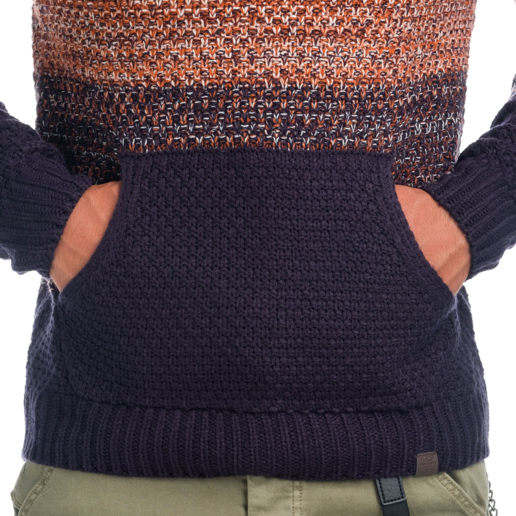 Jersey de Punto Hombre Cuello Cruzado con Cordón – Koroshi 1921TR30