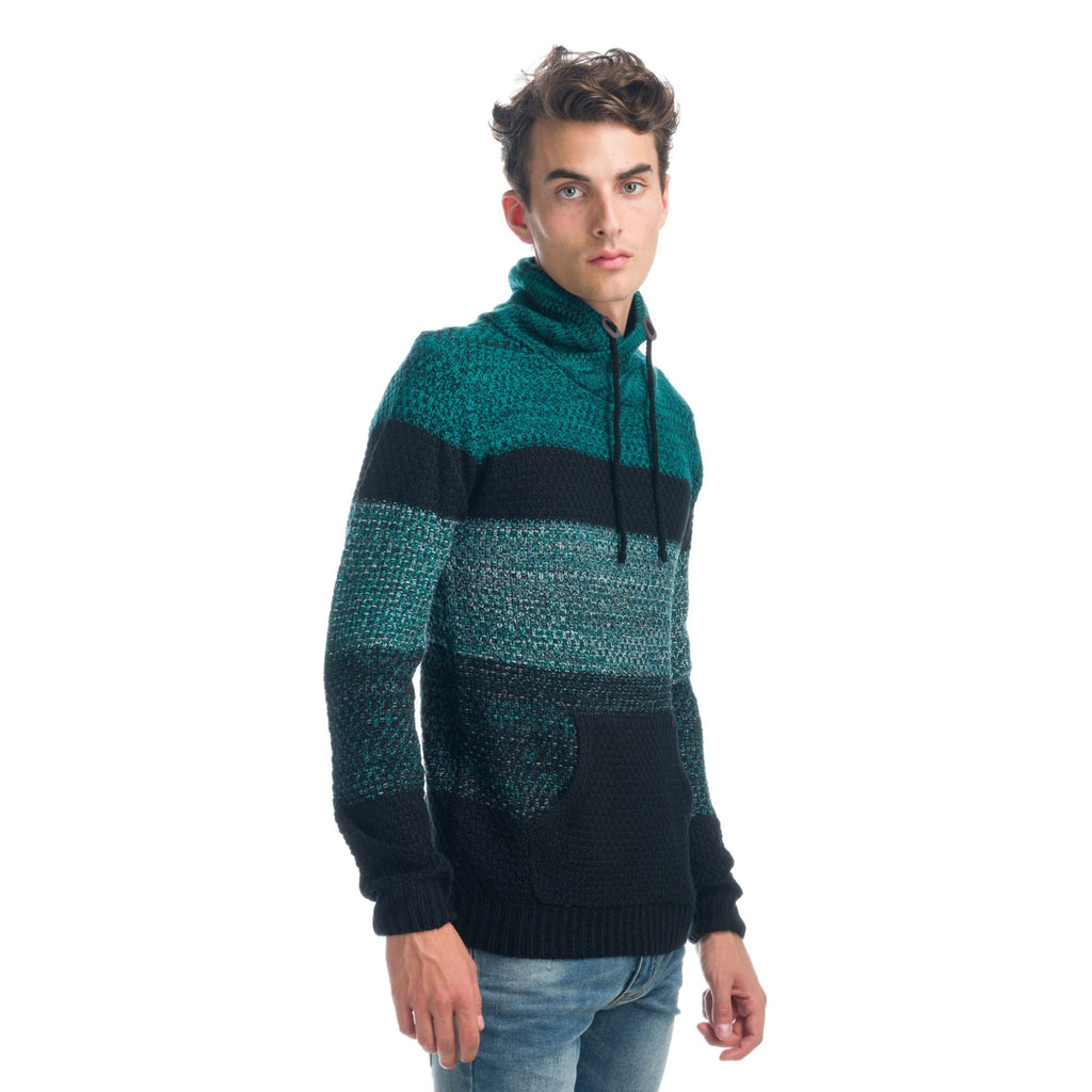 Jersey de Punto Hombre Cuello Cruzado con Cordón – Koroshi 1921TR30