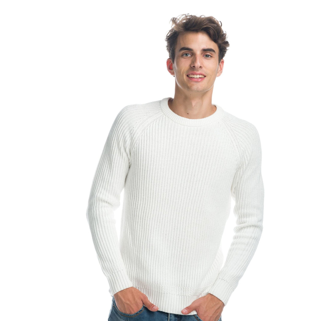 Jersey de Punto Canalé Fantasía Hombre Cuello Redondo – Koroshi 1921TR33