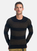 Jersey de Rayas Hombre Punto Canalé Cuello Redondo – Koroshi 1921TR35