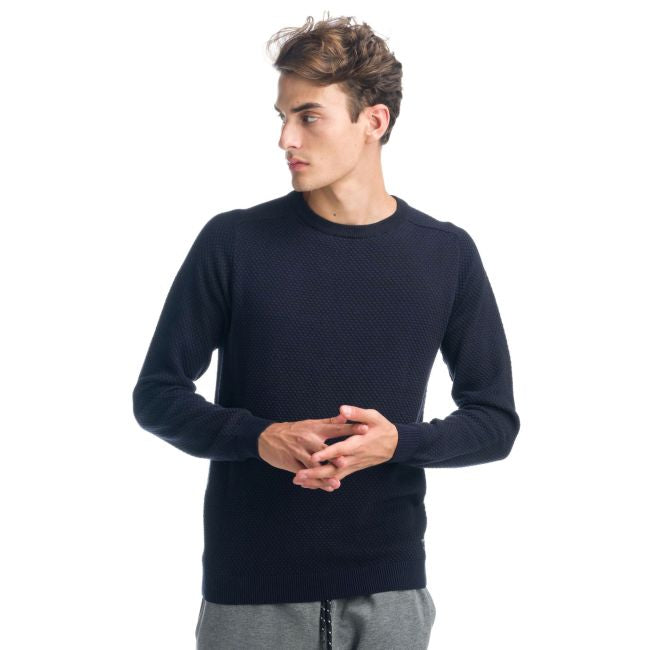 Jersey de Punto de Abeja Hombre Cuello Redondo – Koroshi 1921TR36