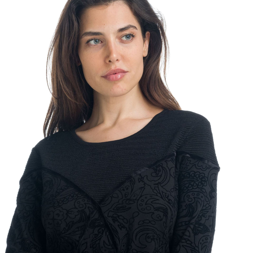 Camiseta Manga Larga Mujer Algodón Estampado Brillantes – Koroshi 1922ML92