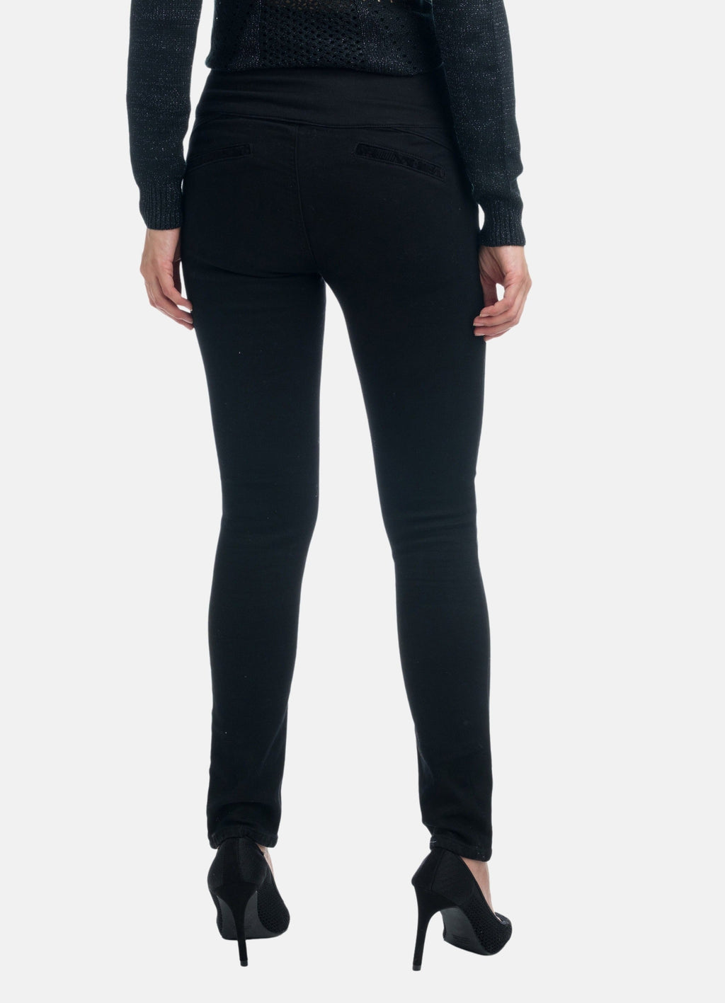 Pantalón Largo Mujer Tiro Alto French Terry – Koroshi 1922PT17