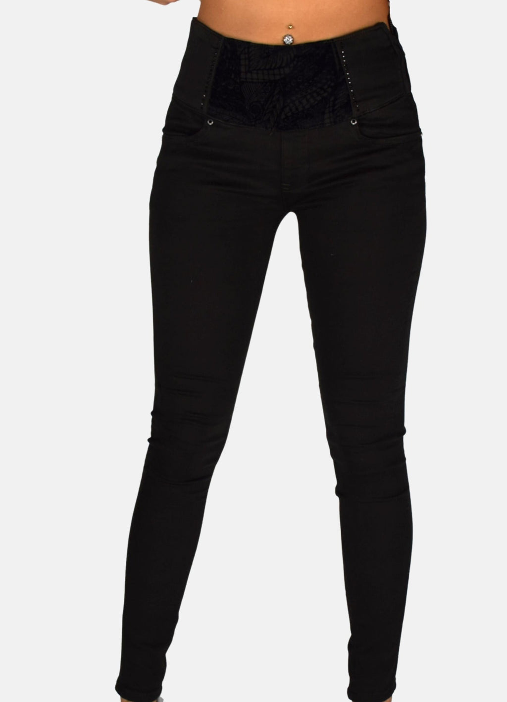 Pantalón Largo Mujer Tiro Alto French Terry – Koroshi 1922PT17
