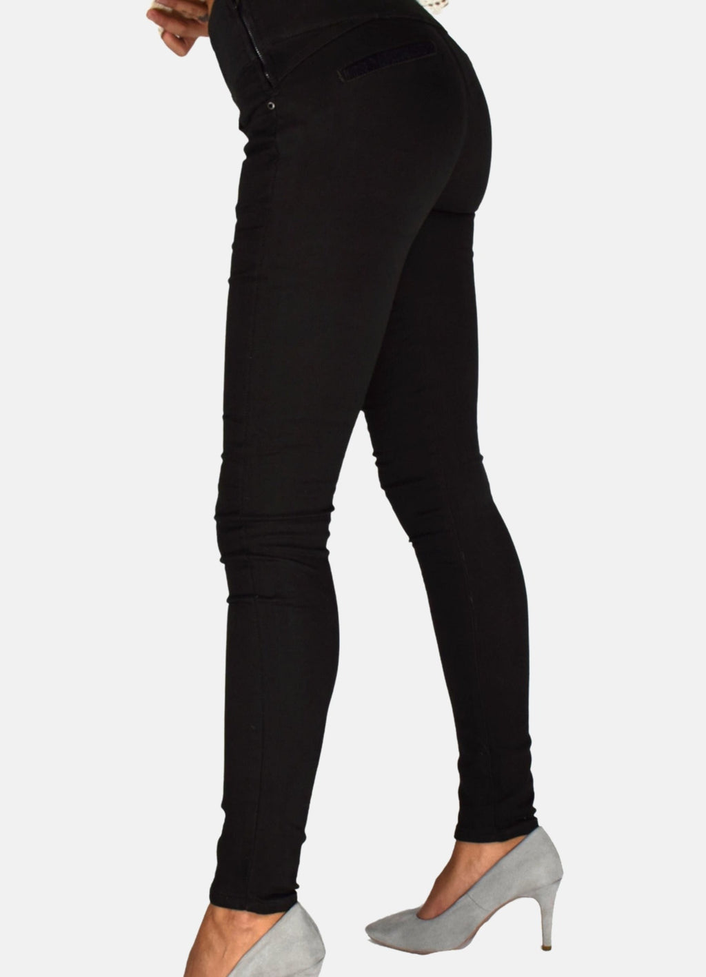 Pantalón Largo Mujer Tiro Alto French Terry – Koroshi 1922PT17