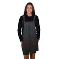 Vestido Pichi Tweed Mujer Bolsillos Bordados – Koroshi Negro
