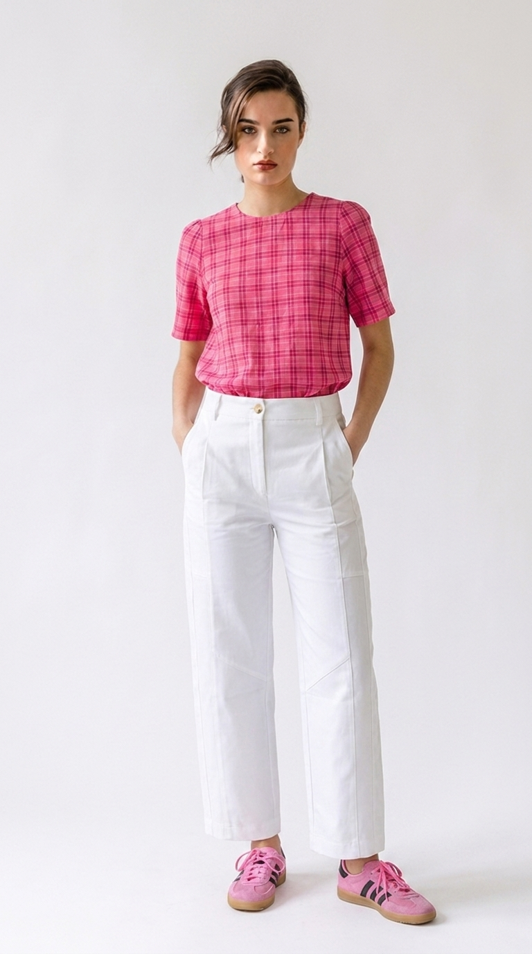 BLUSA MARIONET CUADROS