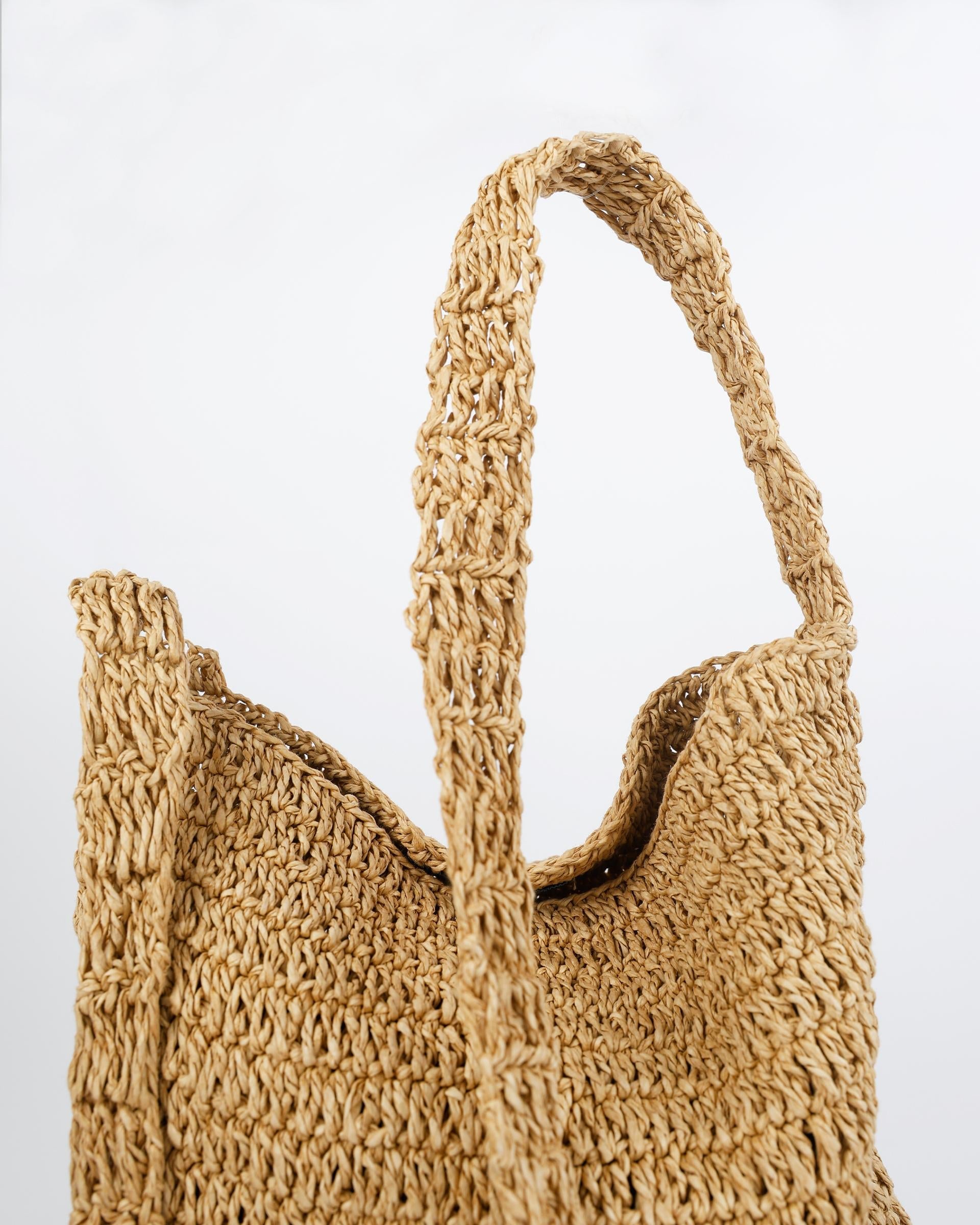 Bolso Rafia Beige