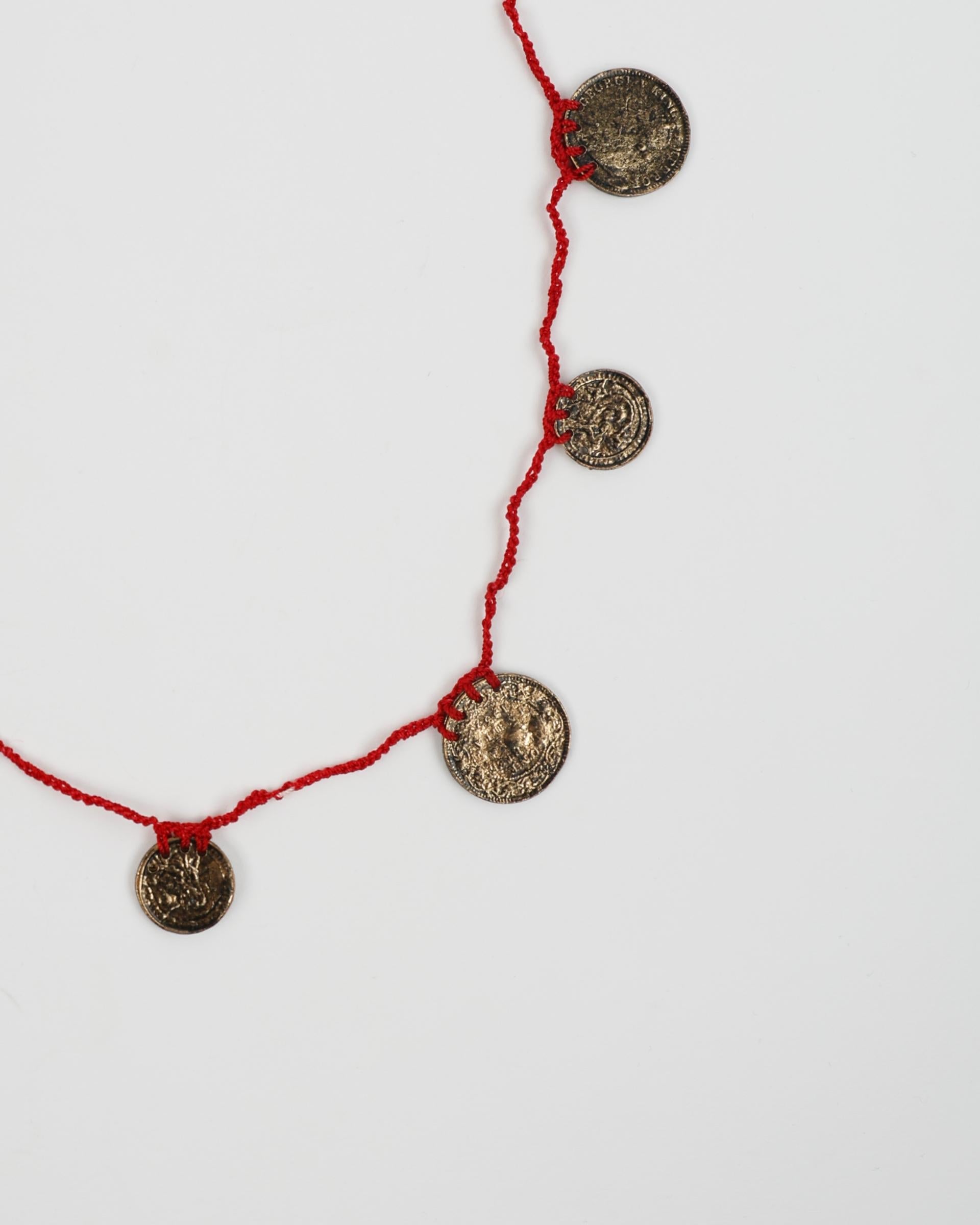 Collar Monedas Oro