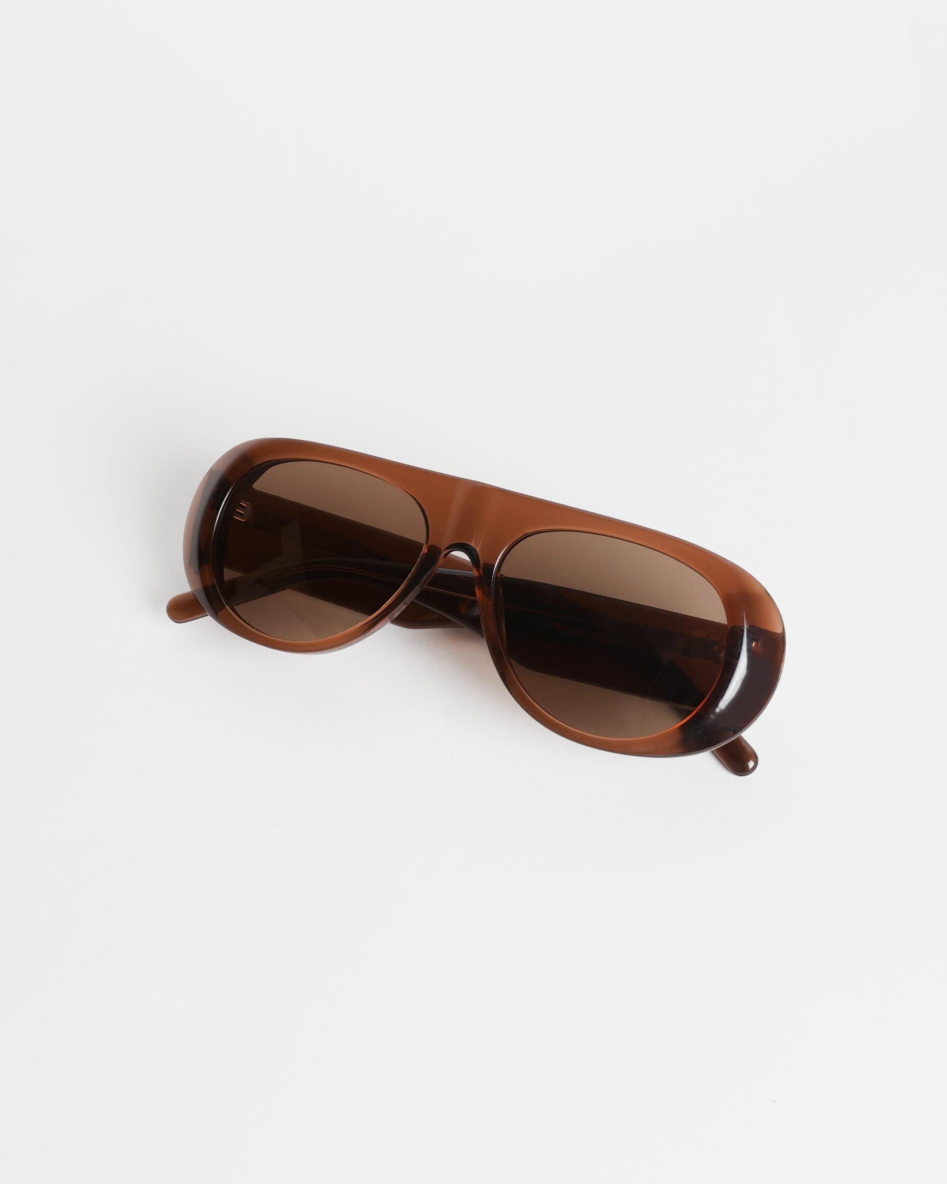 Gafas Aviador Marrón