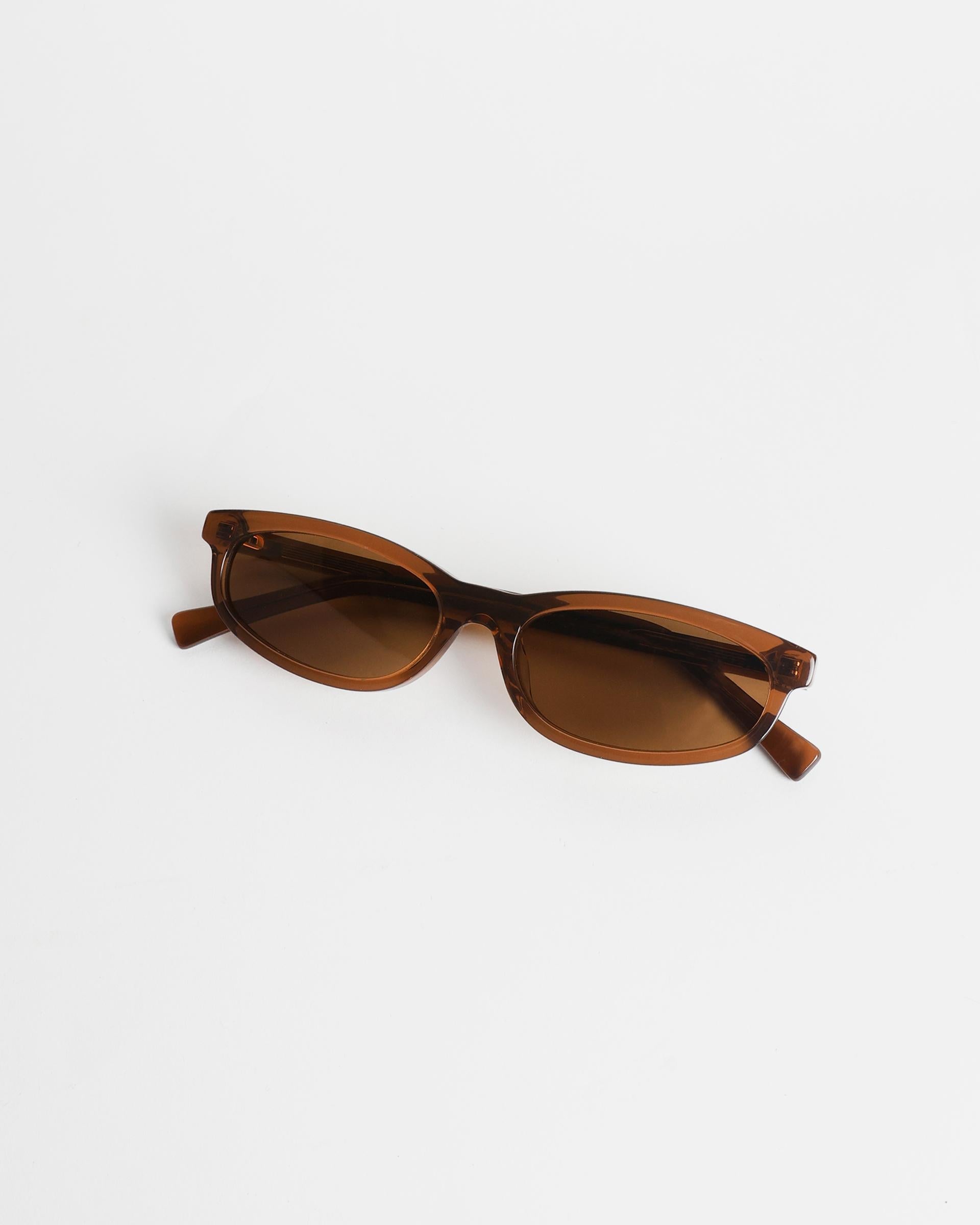 Gafas Ovaladas Marrón