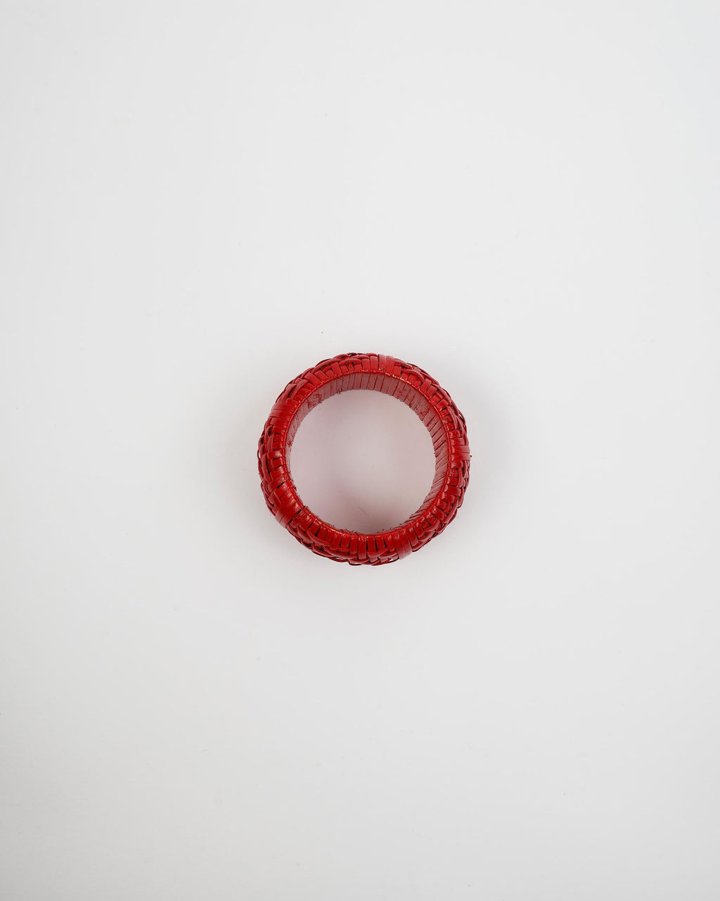 Pulsera Rigida Roja Rojo