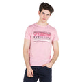 Camiseta Hombre Manga Corta Estampado Gráfico en el Pecho – Koroshi 2011MC26