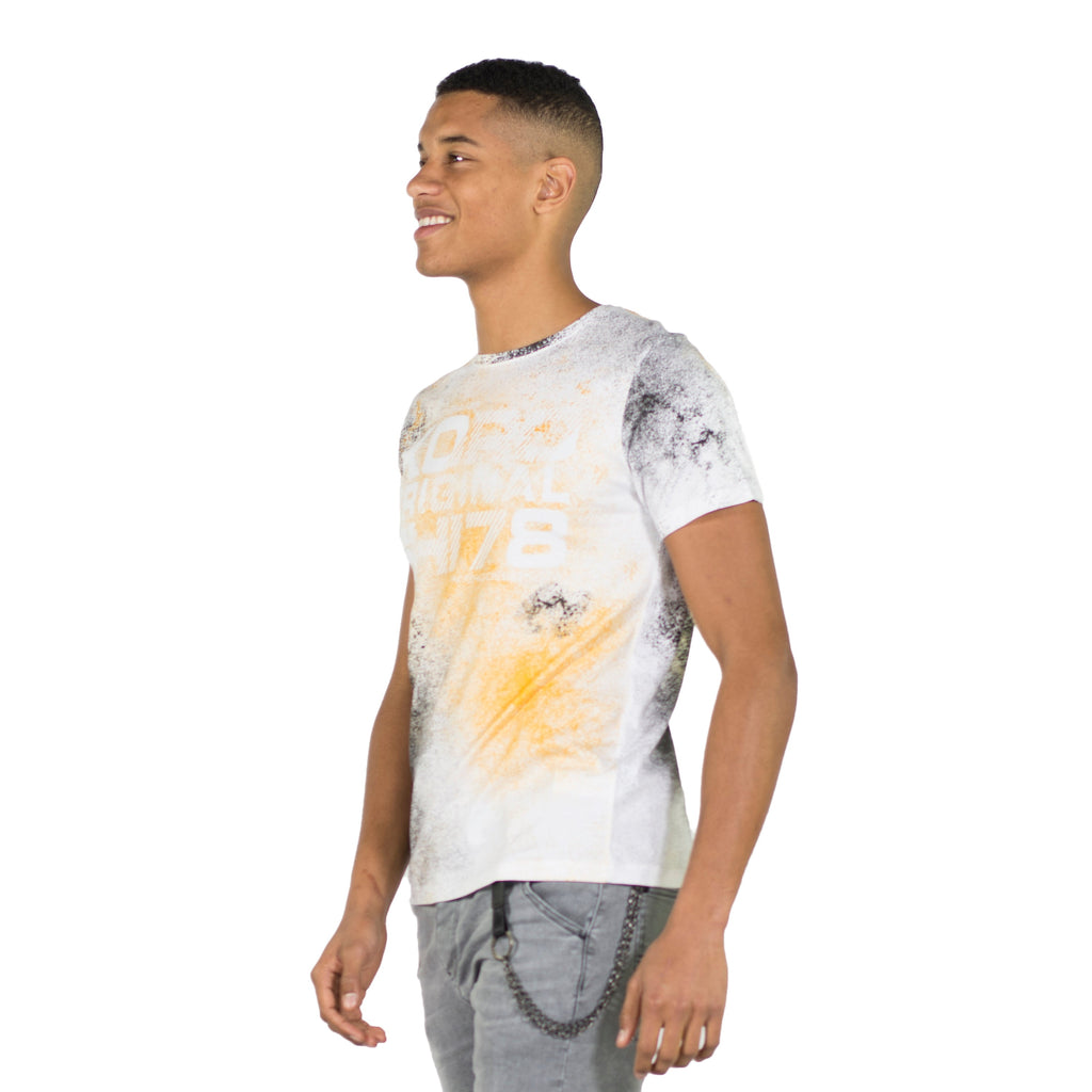 Camiseta Hombre Manga Corta Estampado All Over – Koroshi 2011MC39