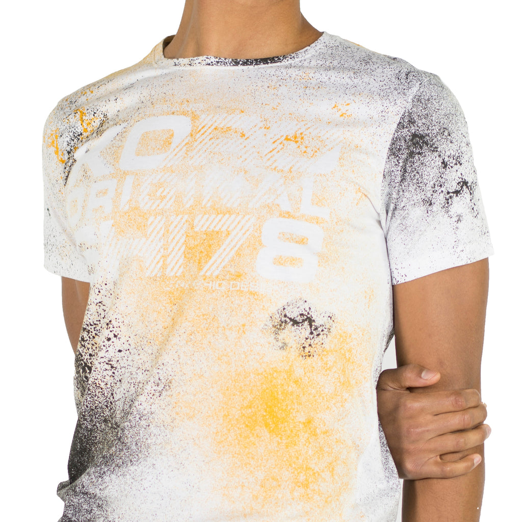 Camiseta Hombre Manga Corta Estampado All Over – Koroshi 2011MC39