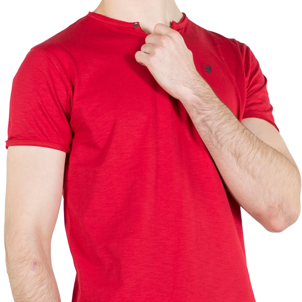 Camiseta Hombre Manga Corta Algodón Flameado – Koroshi 2011MC62