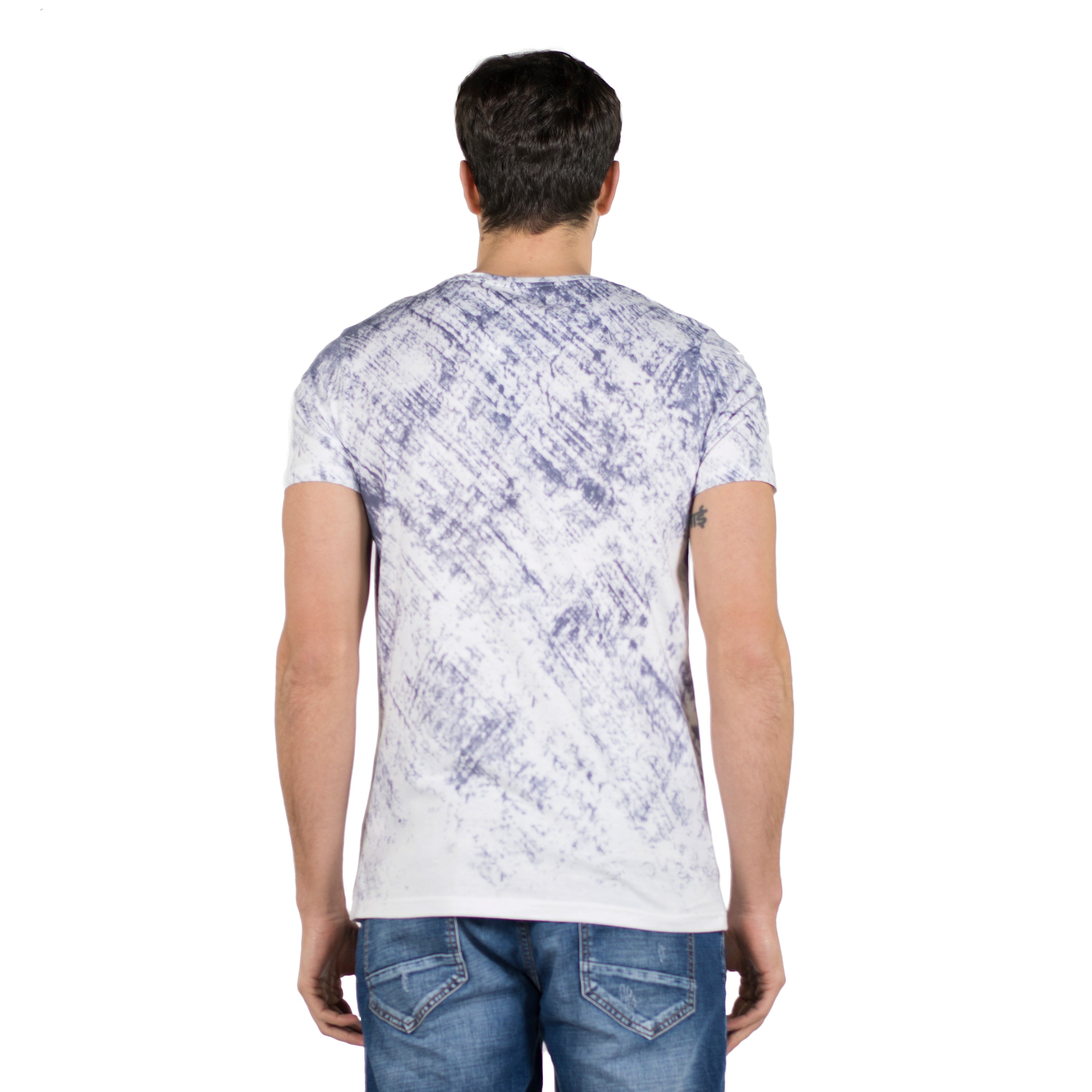 Camiseta Hombre Manga Corta Estampado Player – Koroshi 2011MC65