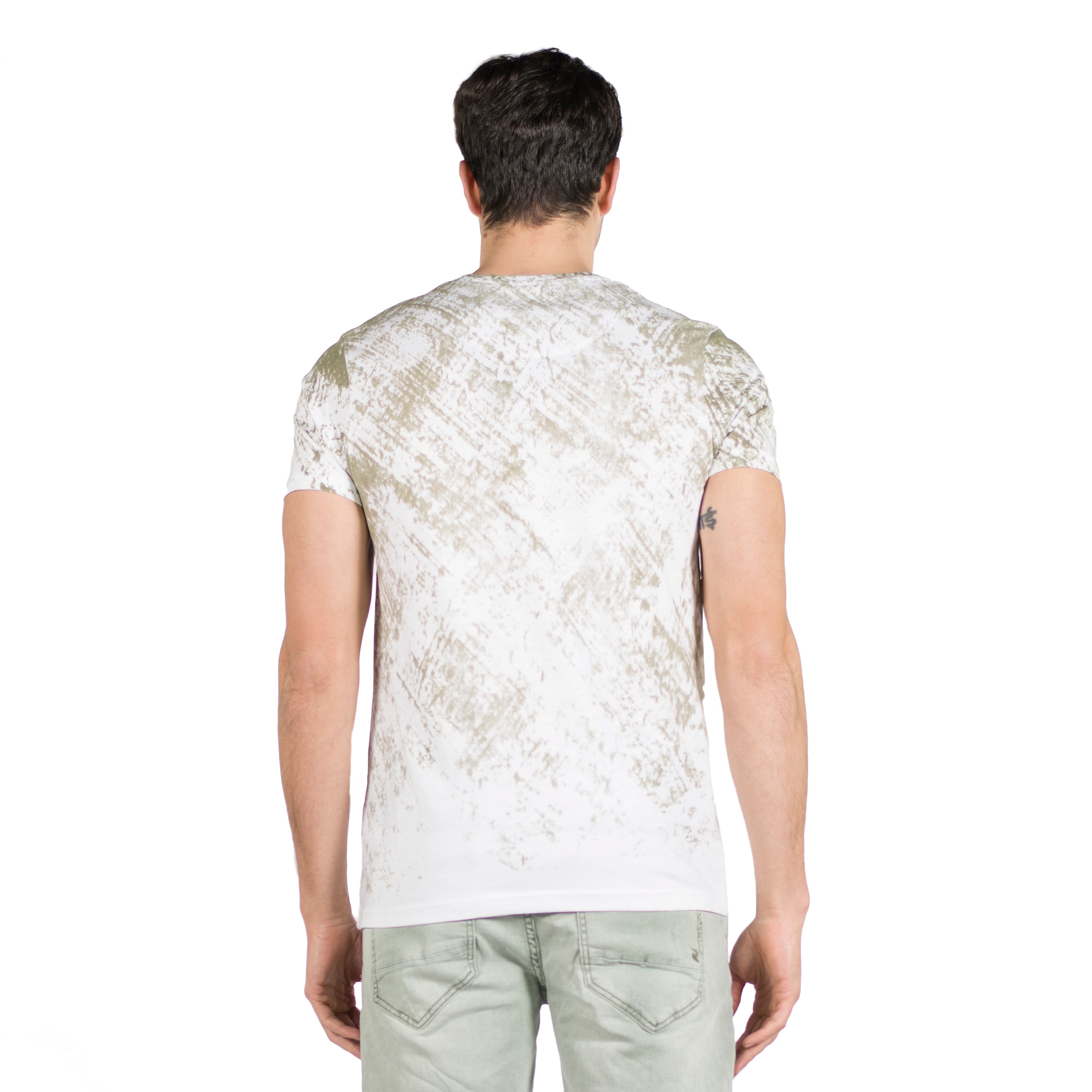 Camiseta Hombre Manga Corta Estampado Player – Koroshi 2011MC65