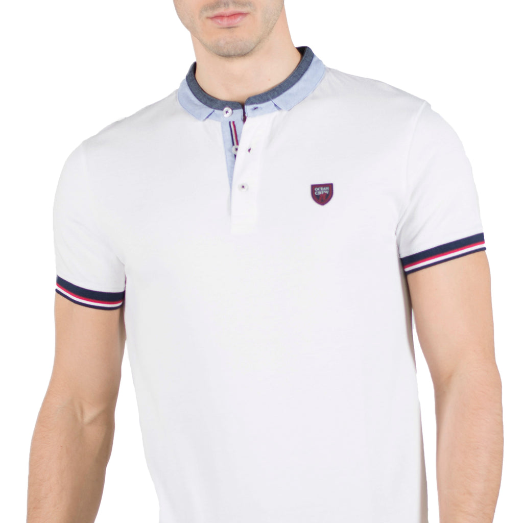 Polo Hombre Manga Corta Piqué Cuello Mao – Koroshi 2011PC05