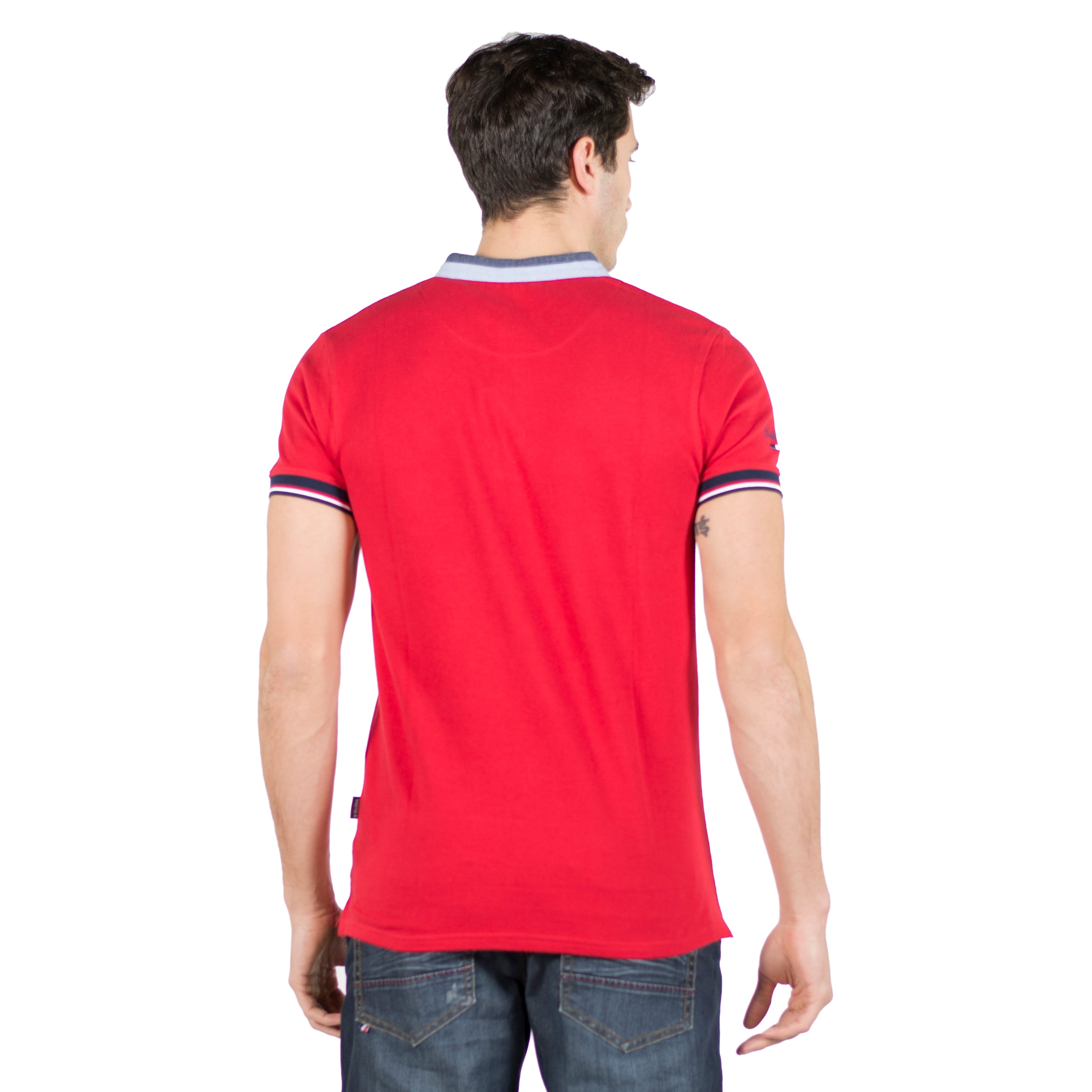 Polo Hombre Manga Corta Piqué Cuello Mao – Koroshi 2011PC05
