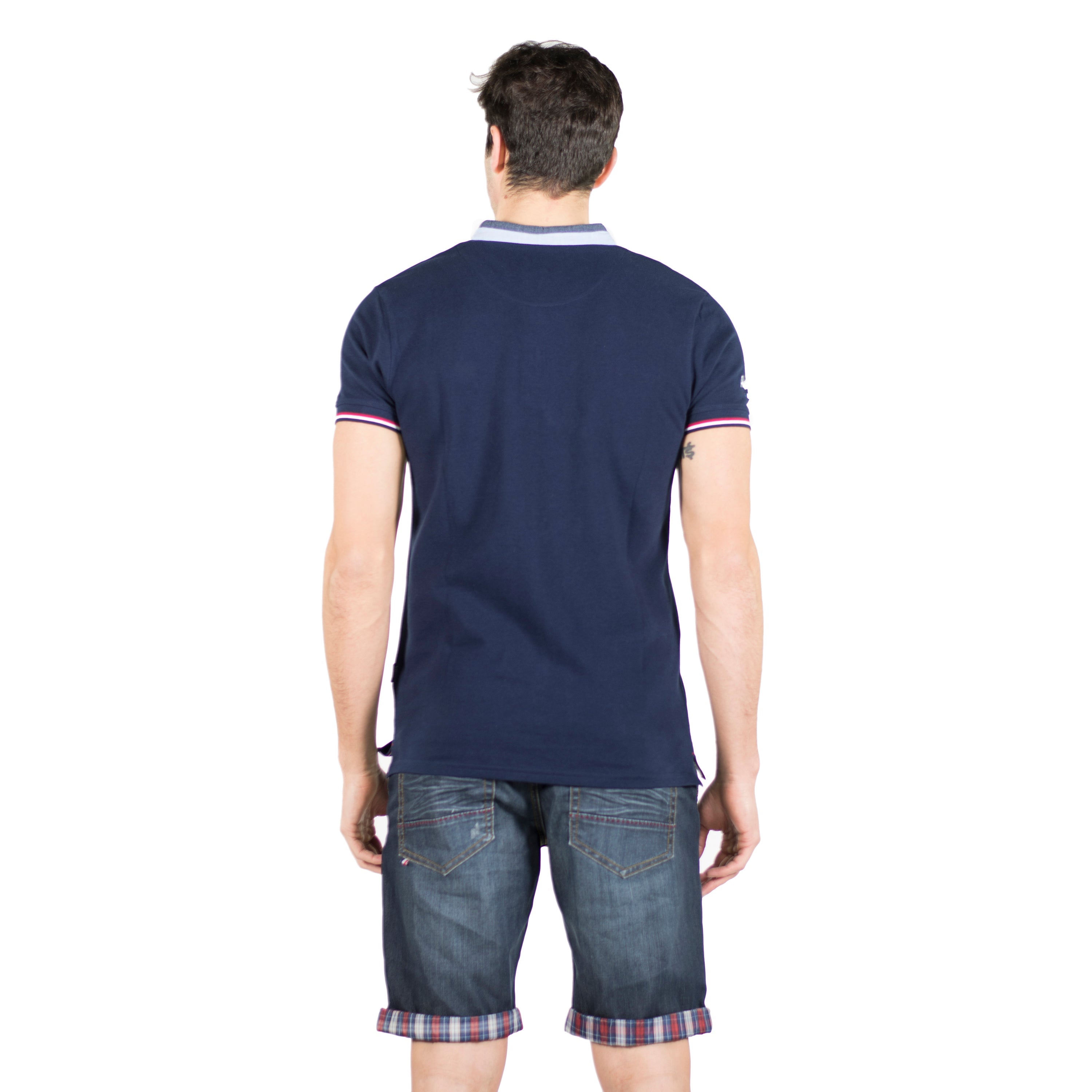 Polo Hombre Manga Corta Piqué Cuello Mao – Koroshi 2011PC05