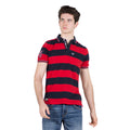 Polo Hombre Manga Corta Piqué Rayas – Koroshi 2011PC09