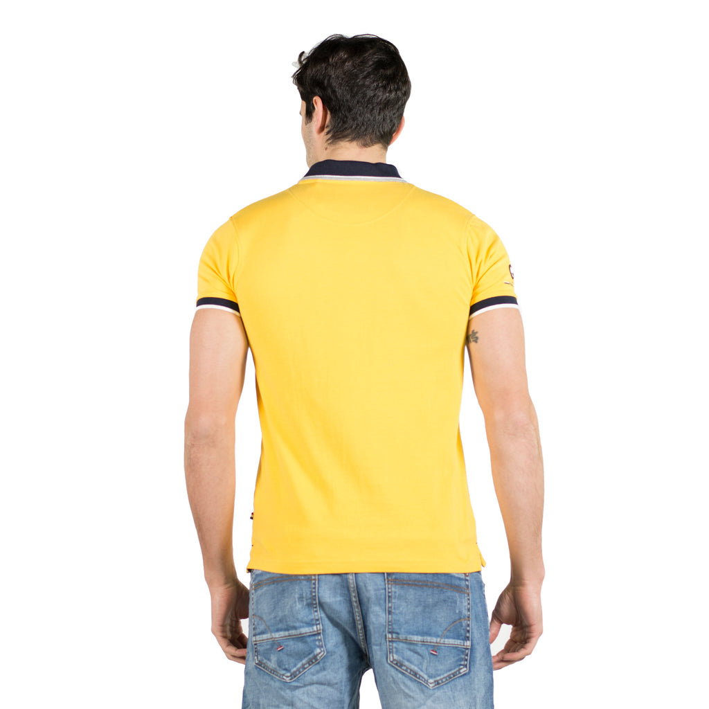 Polo Hombre Piqué Manga Corta con Cinta en Pecho – Koroshi 2011PC15
