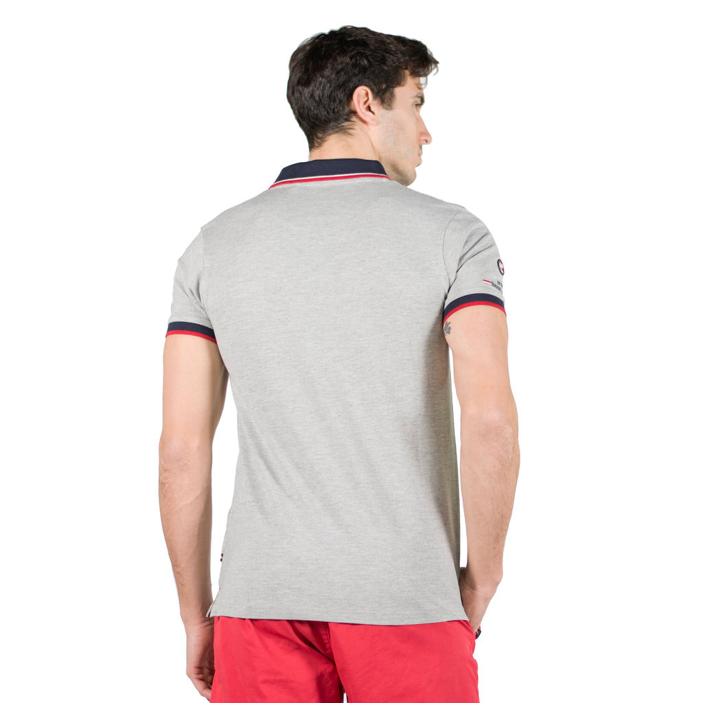 Polo Hombre Piqué Manga Corta con Cinta en Pecho – Koroshi 2011PC15