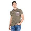 Polo Hombre Piqué Manga Corta con Bolsillo y Estampado – Koroshi 2011PC18